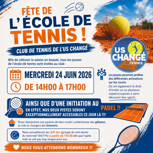 Fête de l’école de tennis