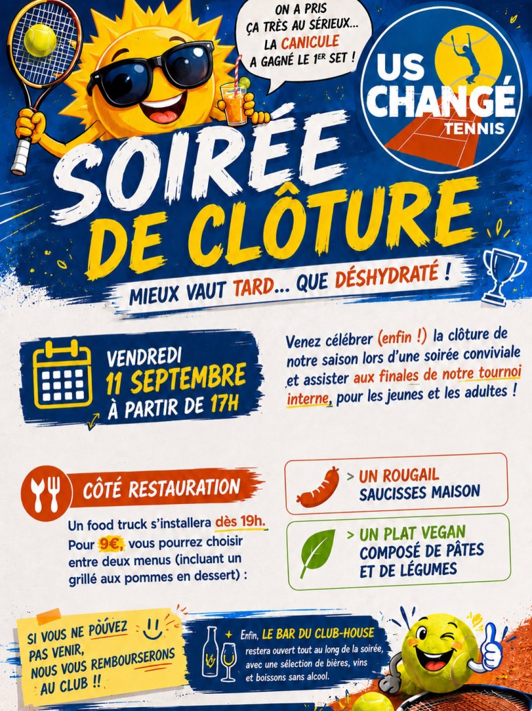 Soirée de fin de saison