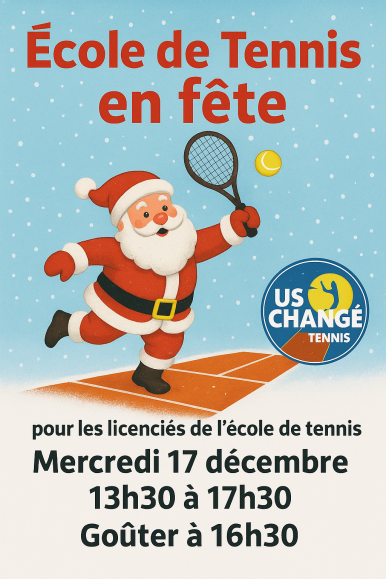 Ecole de tennis en fête